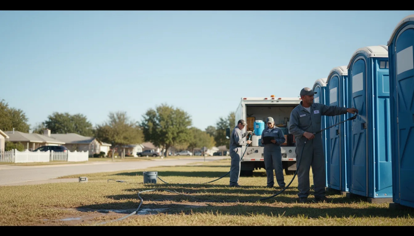 Long-Term Portable Toilet Rental in Lutts, TN near me